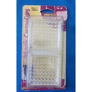 Magic Caster Cups #38826 1 13/16" Package of 4 Unbreakable Spiked Square Cups